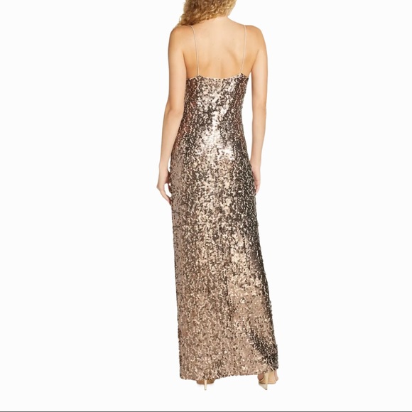 Where Are You From Sequin Cowel Neck Dress - Picture 2 of 8